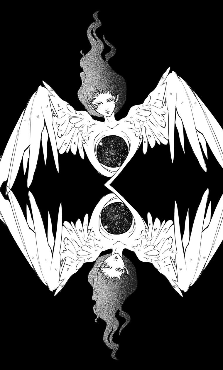 Tenshi Original zine art